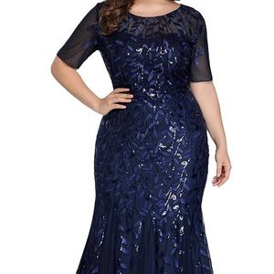 New with tags mermaid evening party maxi dress